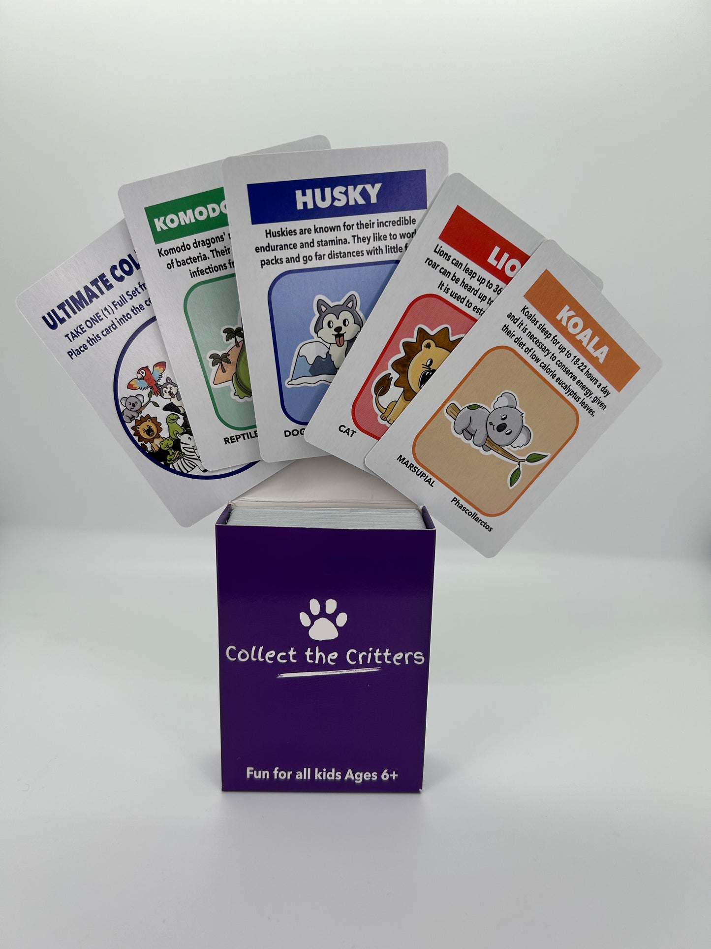 Collect the Critters Card Game